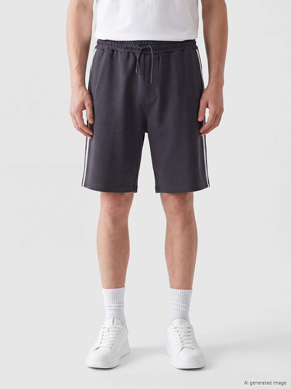 Relaxed Fit Men's Shorts-1