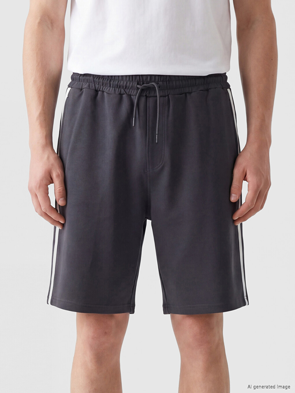 Relaxed Fit Men's Shorts-2