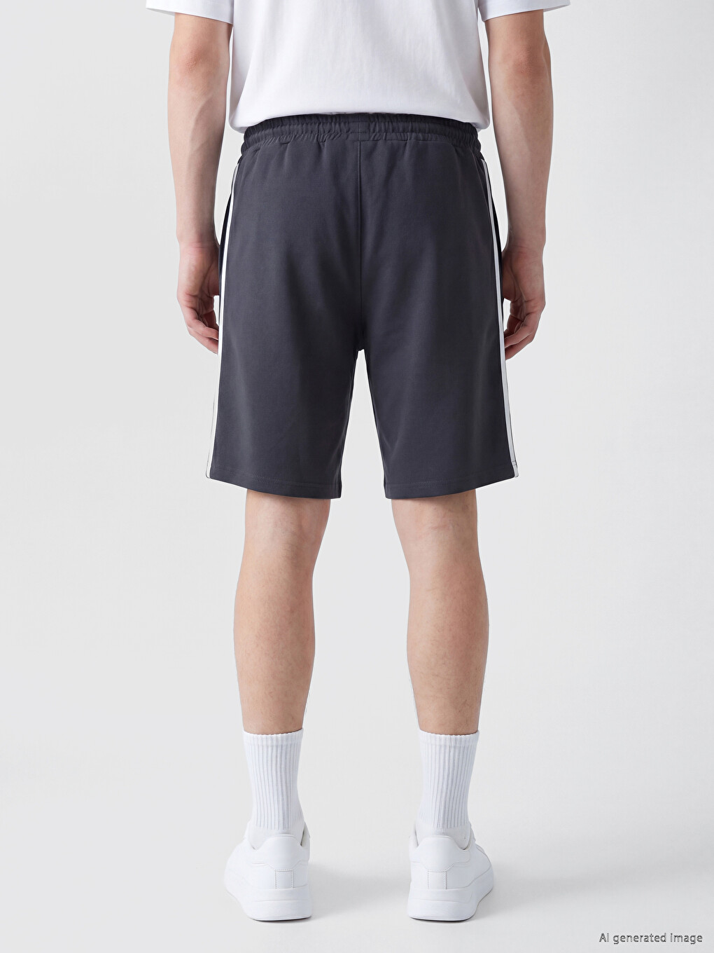 Relaxed Fit Men's Shorts-3