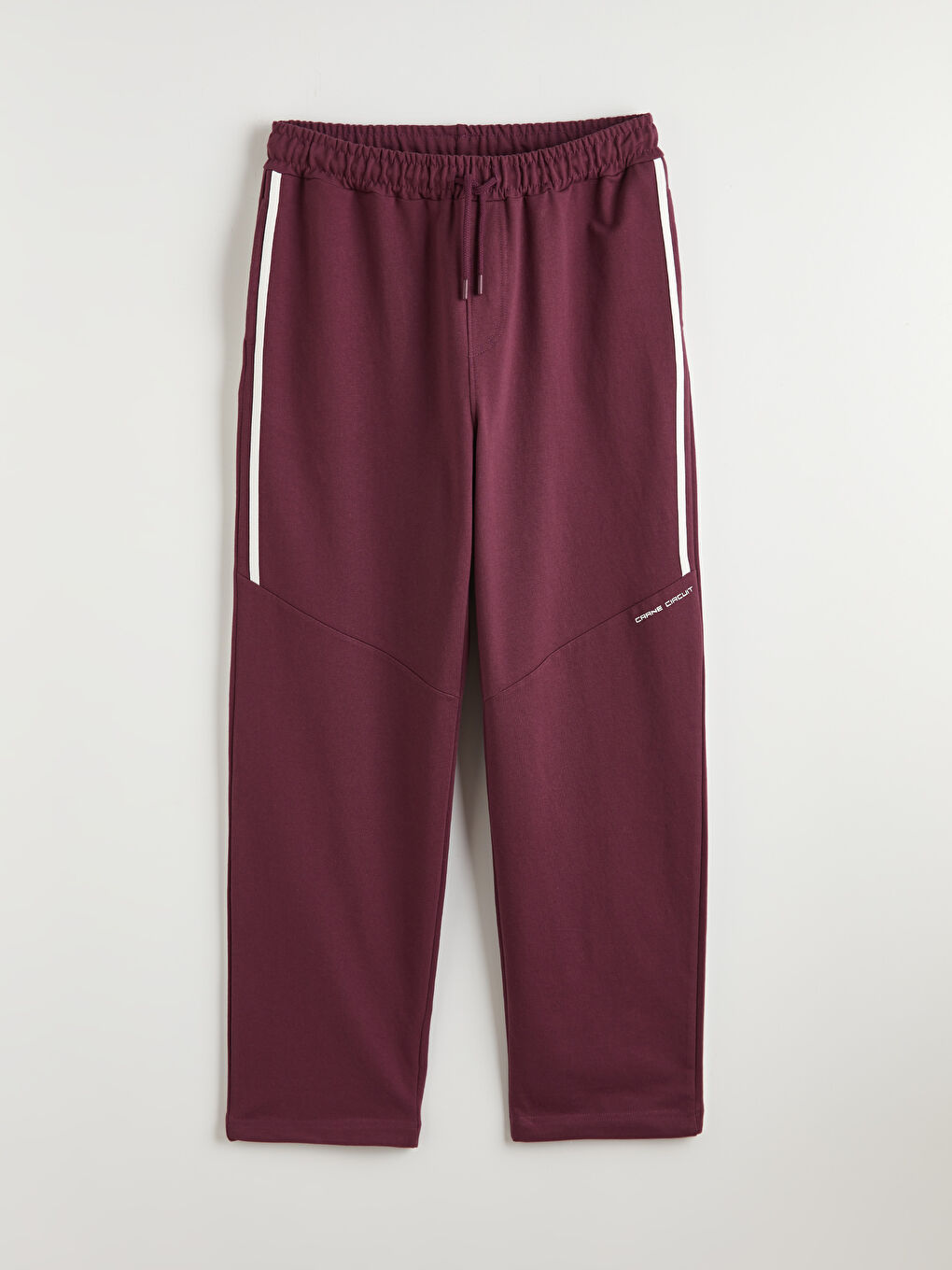 Mürdüm Rahat Kalıp Baskılı Erkek Eşofman Alt-4