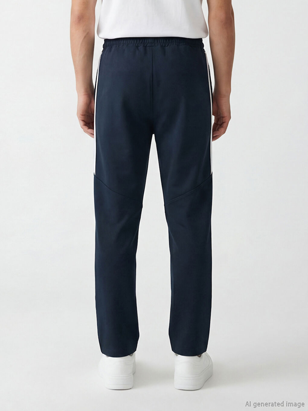 Man NAVY Sweatpants-3