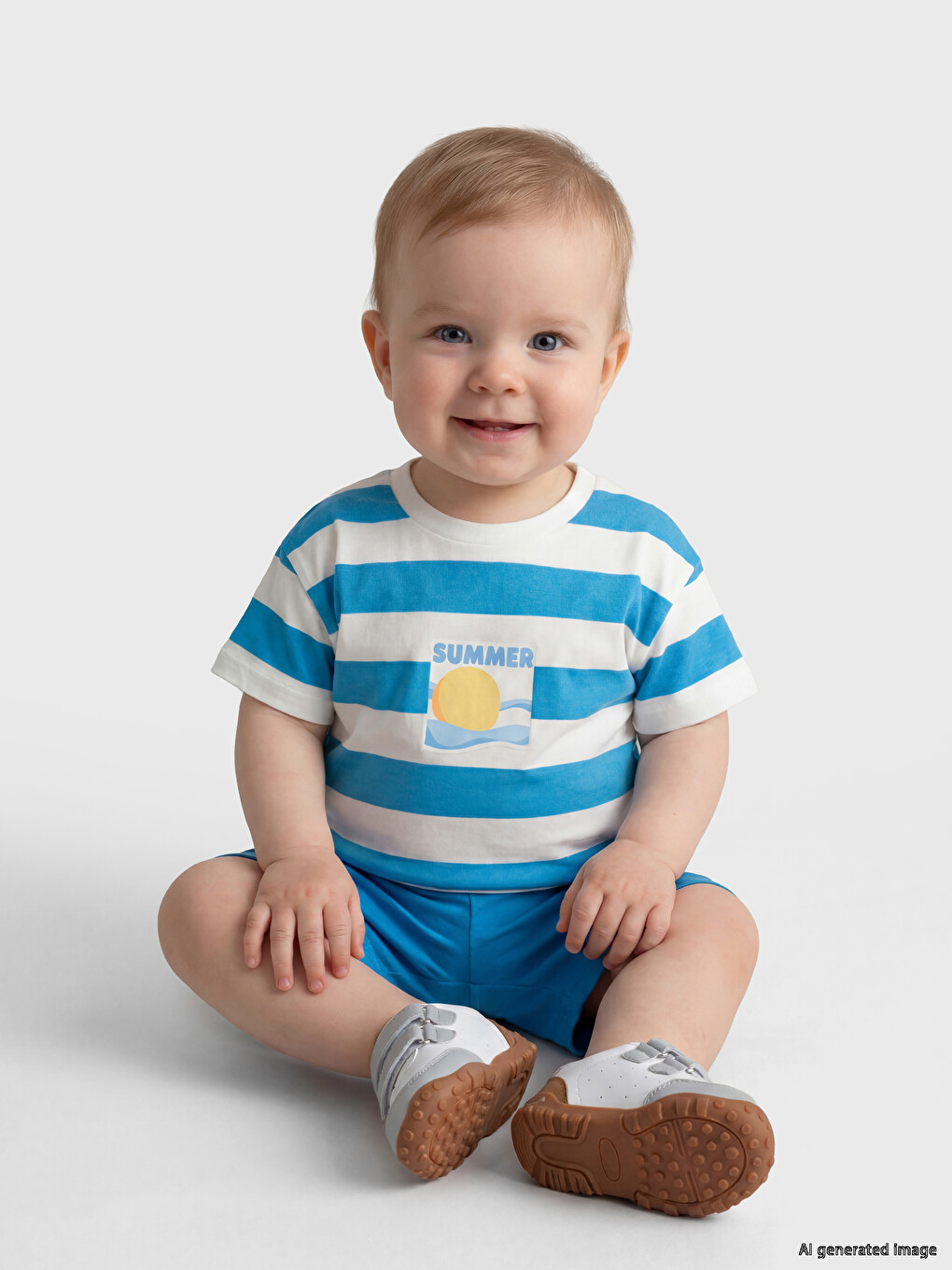 Baby Boys' T-shirt And Shorts-1