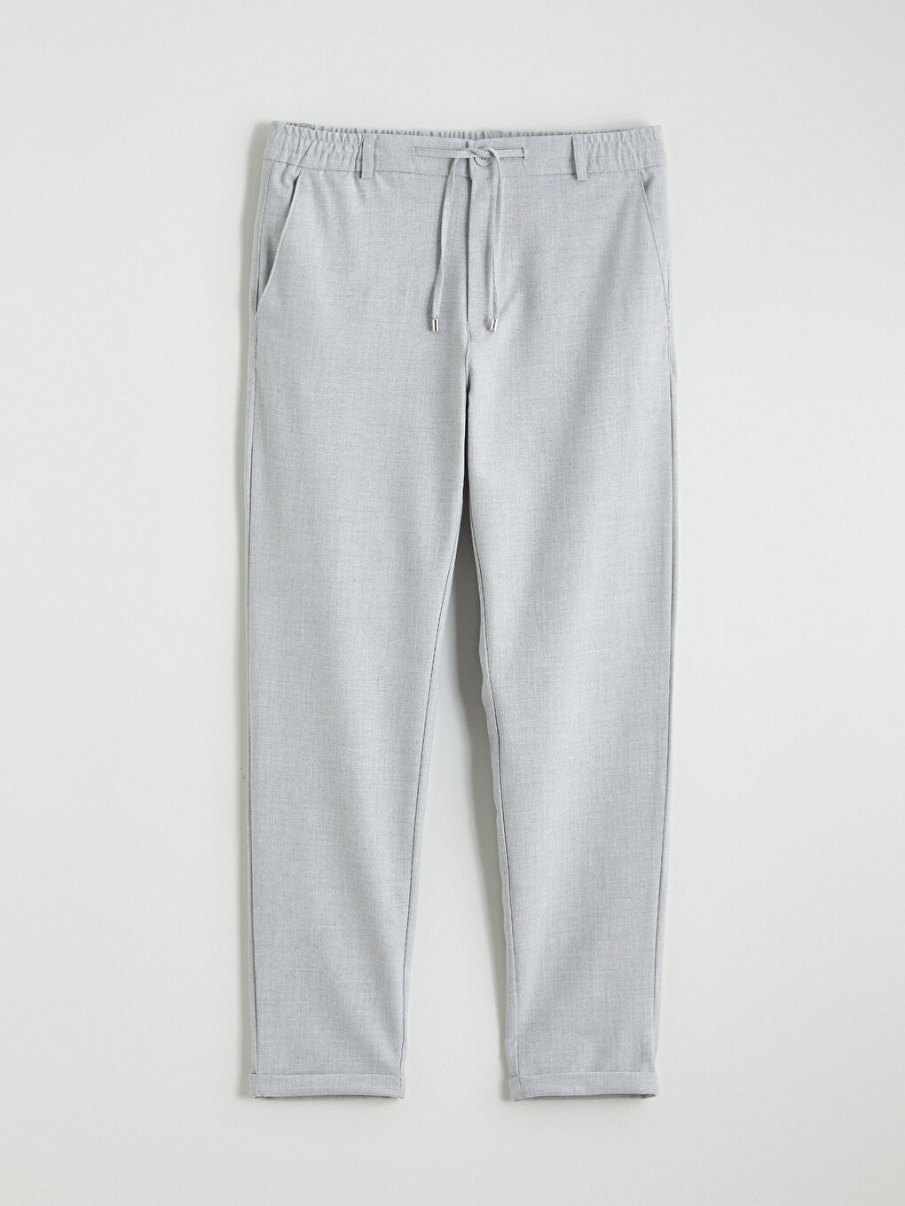 Gri Slim Fit Erkek Pantolon-4