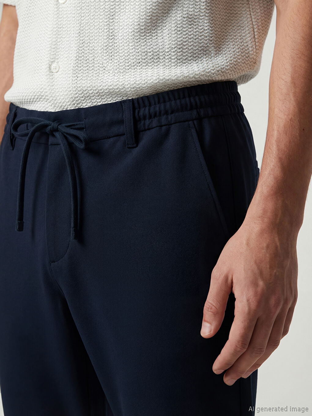 Slim Fit Men's Trousers-2