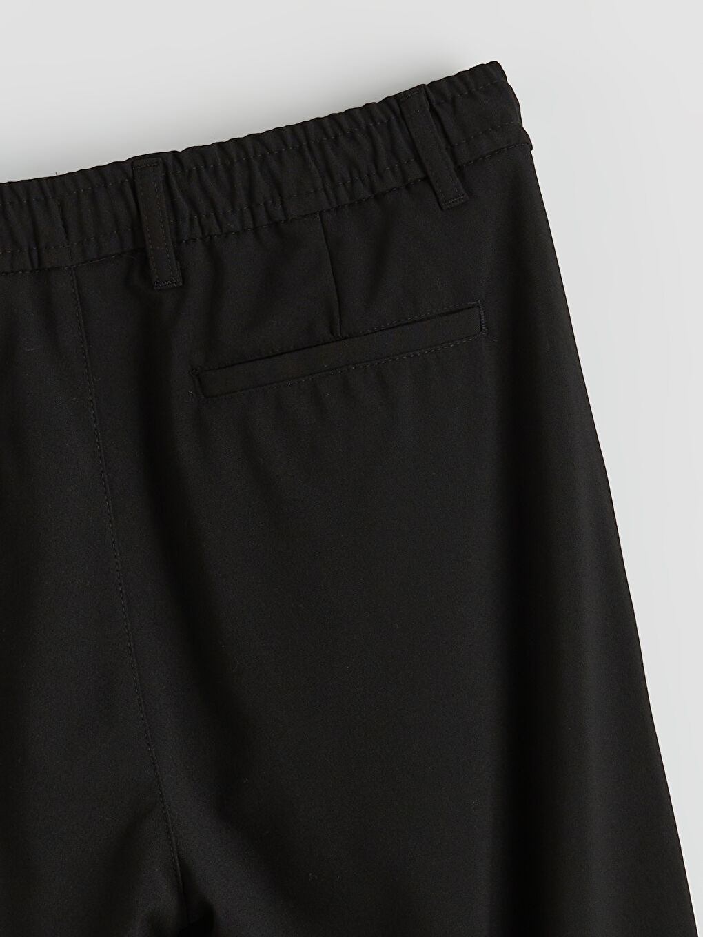 Siyah Slim Fit Erkek Pantolon-5