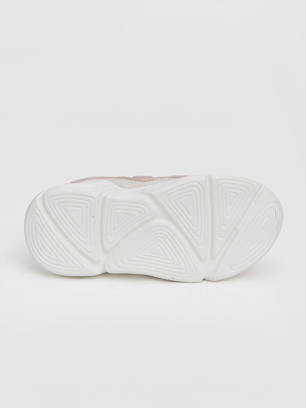 Pembe Tabanı Işıklı Kız Çocuk Spor Ayakkabı-4