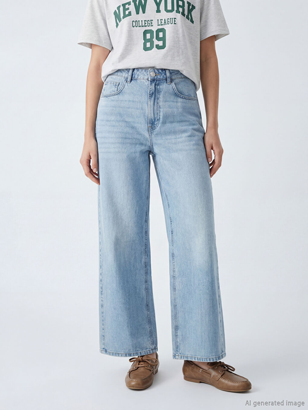 Γυναίκα ΜΠΛΕ Τζιν-1