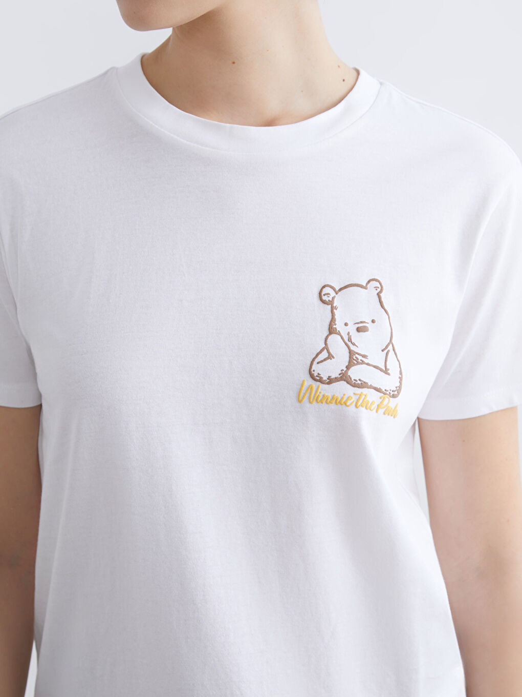 Winnie the Pooh Printed Women's T-Shirt-2