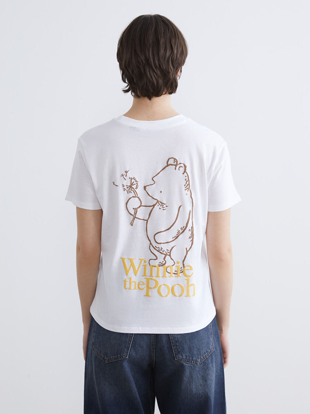 Winnie the Pooh Printed Women's T-Shirt-3