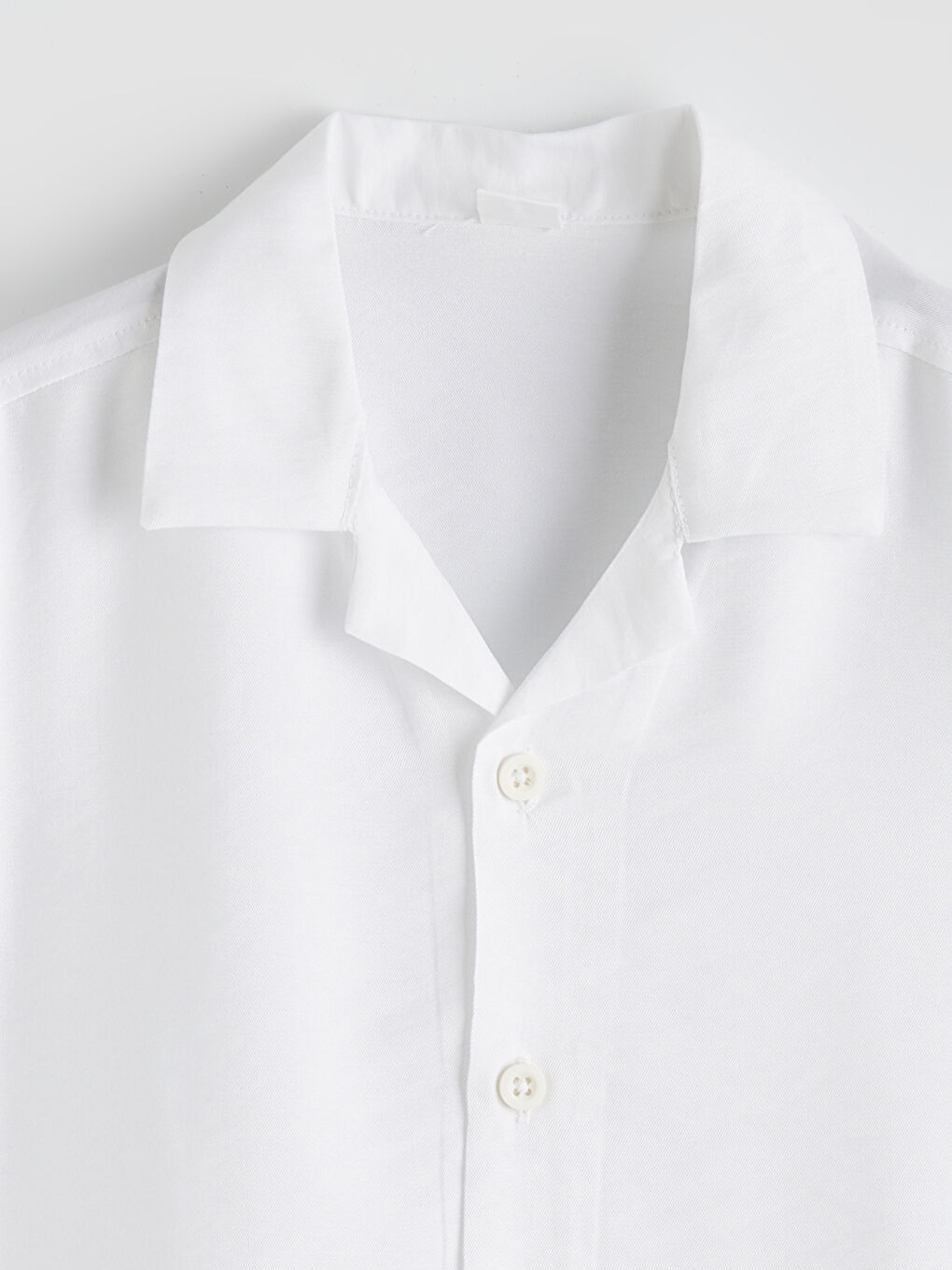 Beyaz Regular Fit Erkek Çocuk Gömlek-1