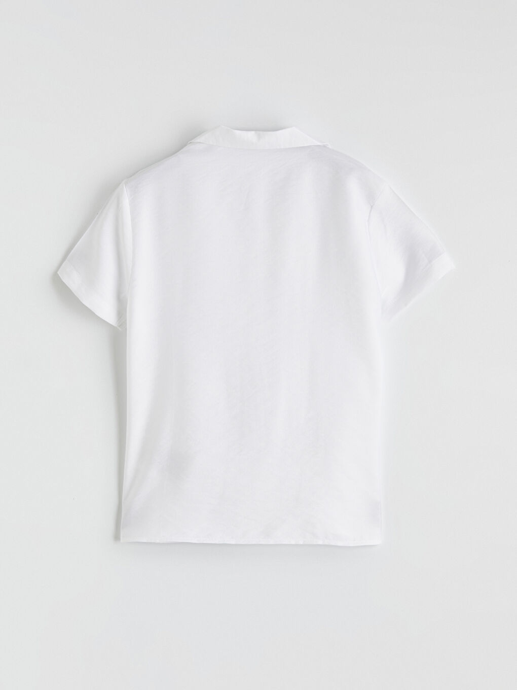 Beyaz Regular Fit Erkek Çocuk Gömlek-2