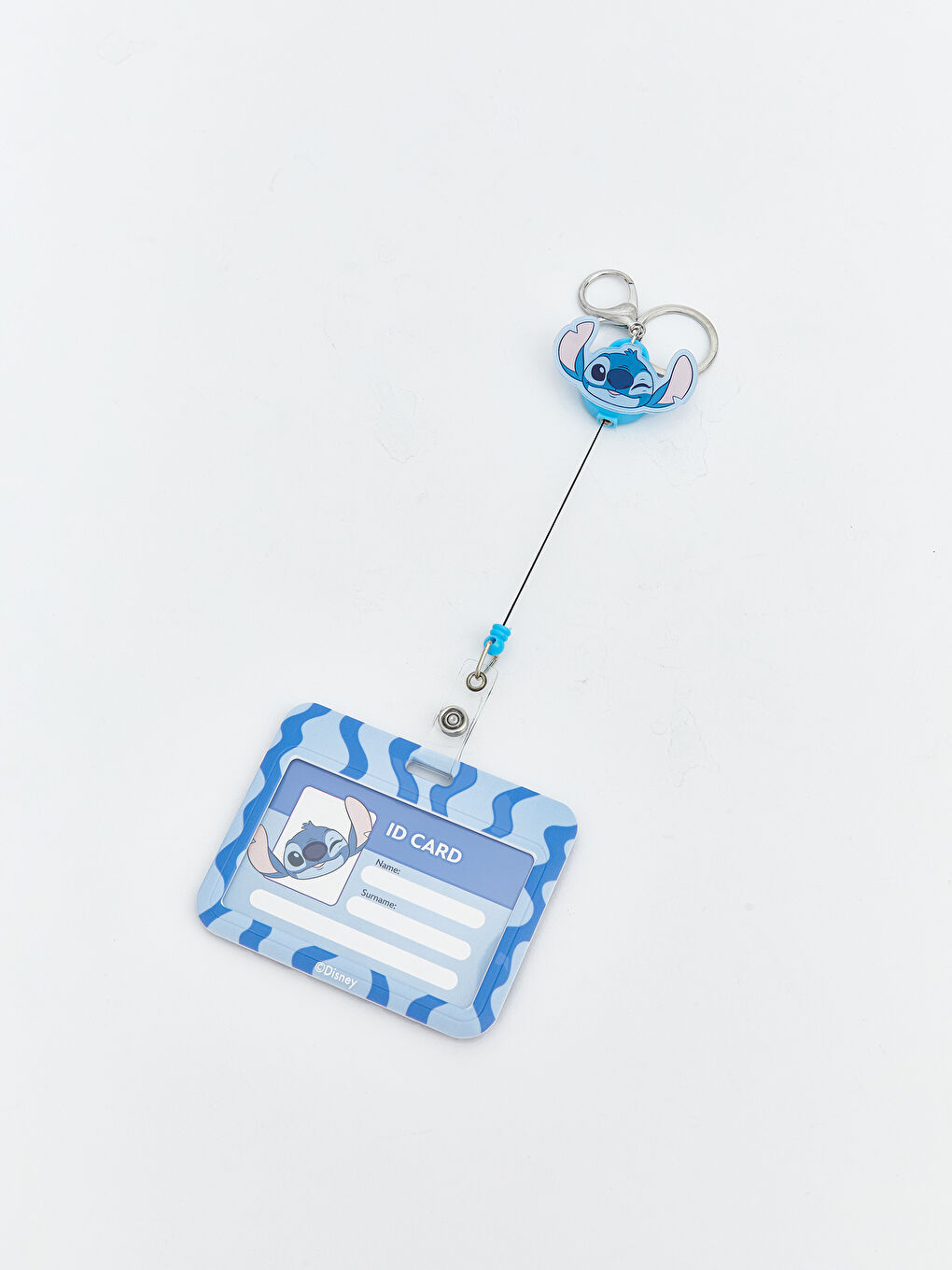Stitch Figürlü Yaka Kartı-1