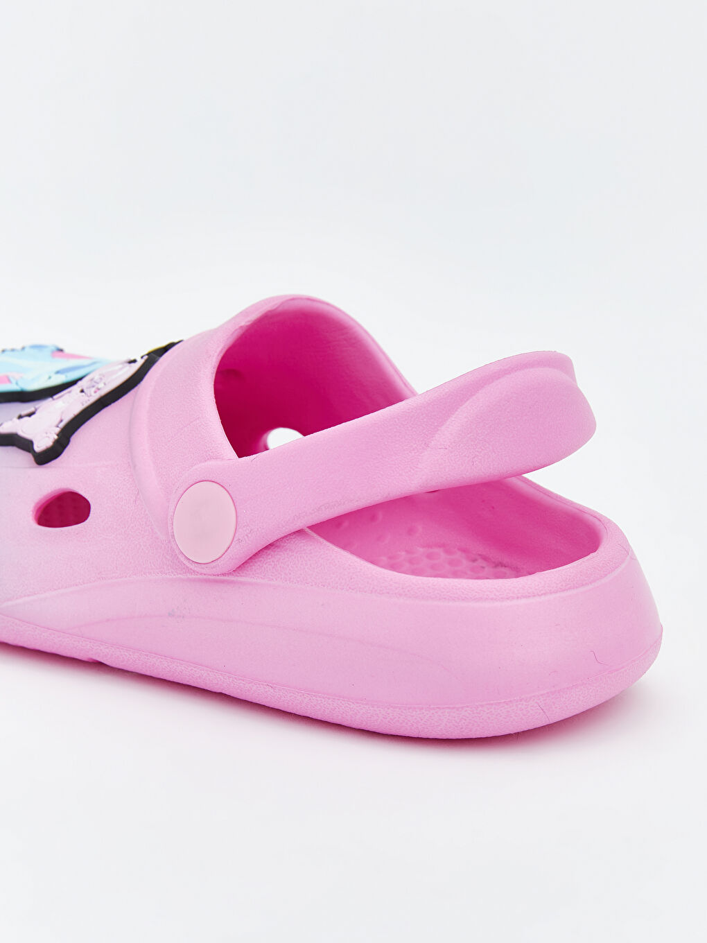 Stitch Print Baby Girl Beach Sandals-4