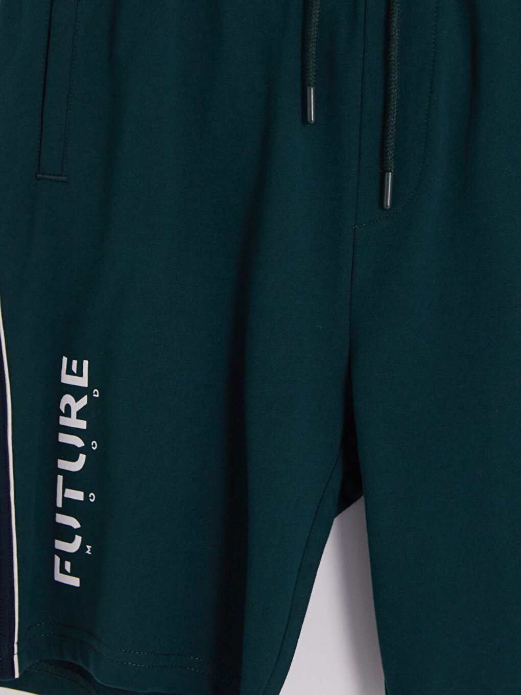 Petrol Regular Fit Baskılı Erkek Pijama Alt-1