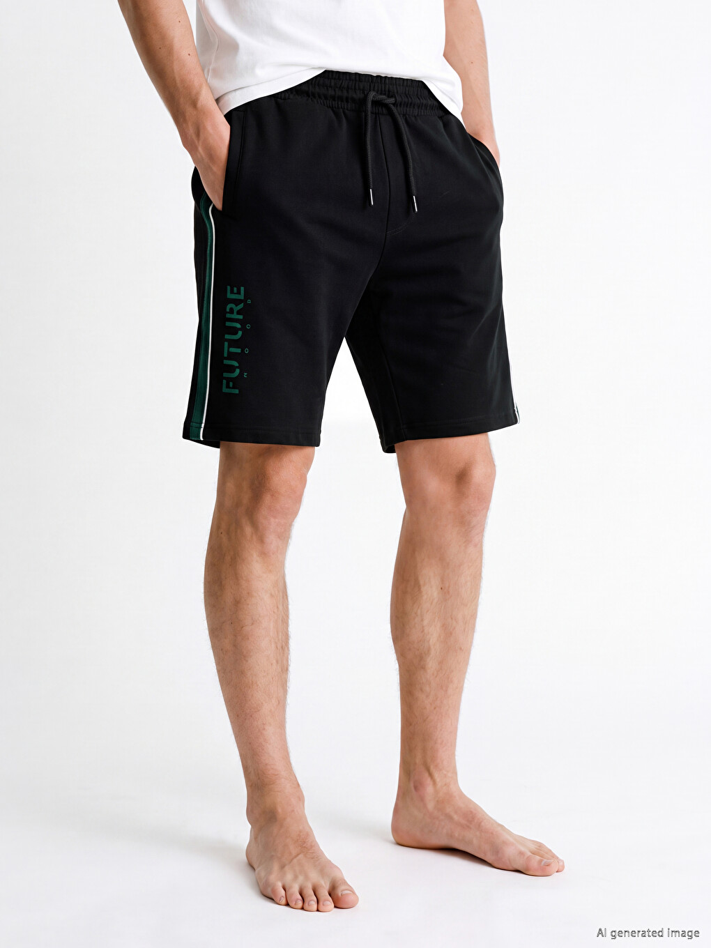 Regular Fit Printed Men's Shorts