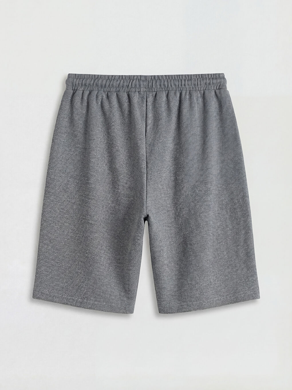 Gri Standart Kalıpı Erkek Pijama Alt Şort-1