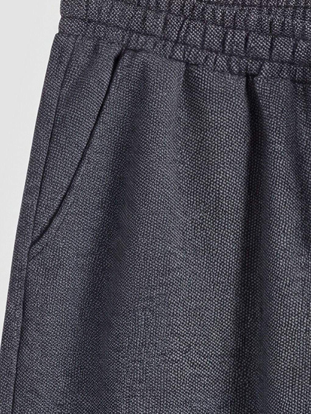 Lacivert Standart Kalıpı Erkek Pijama Alt Şort-2