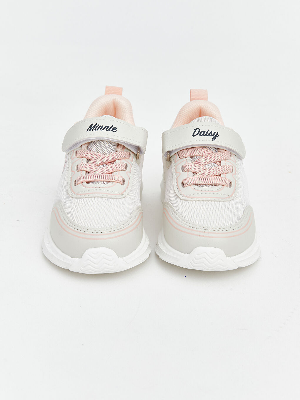 Bej Minnie Mouse Baskılı Kız Çocuk Spor Ayakkabı-2