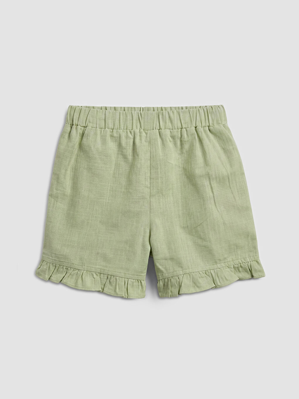 Bisiklet Yaka Kız Çocuk Bluz Ve Şort 2'li-2