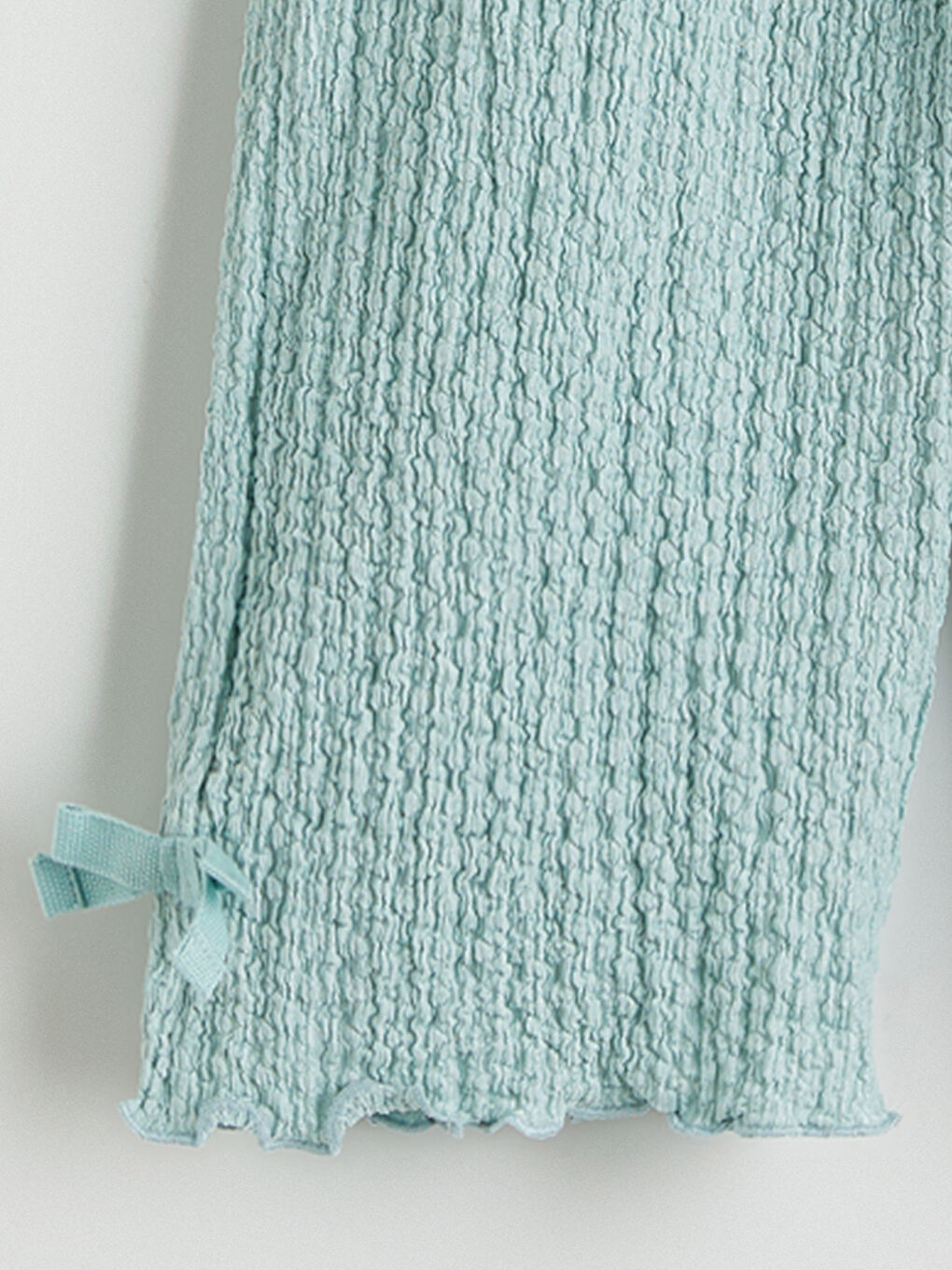 Girls' Textured Blouse and Trousers-5