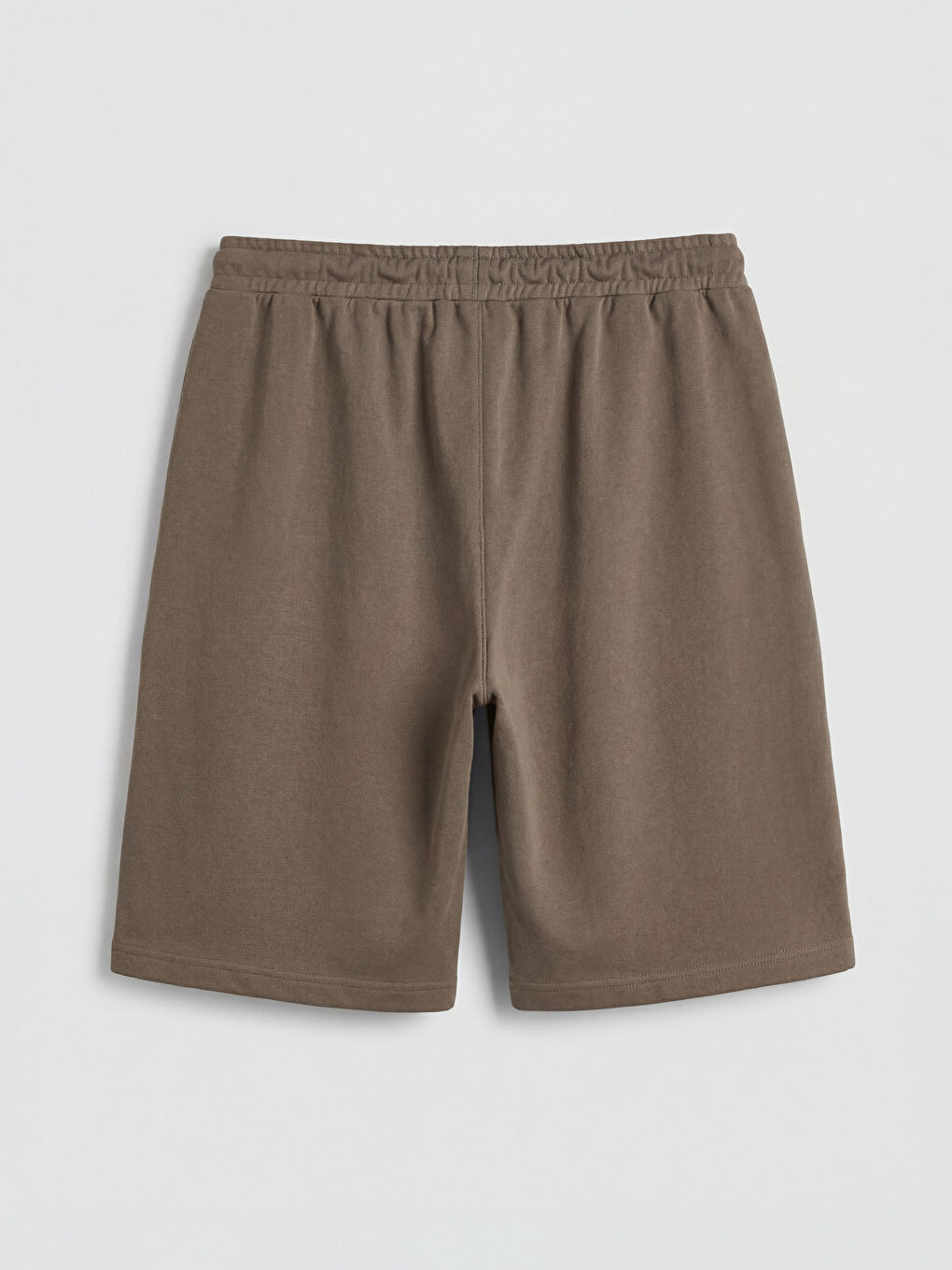 Kahverengi Standart Kalıp Erkek Pijama Alt Şort-1
