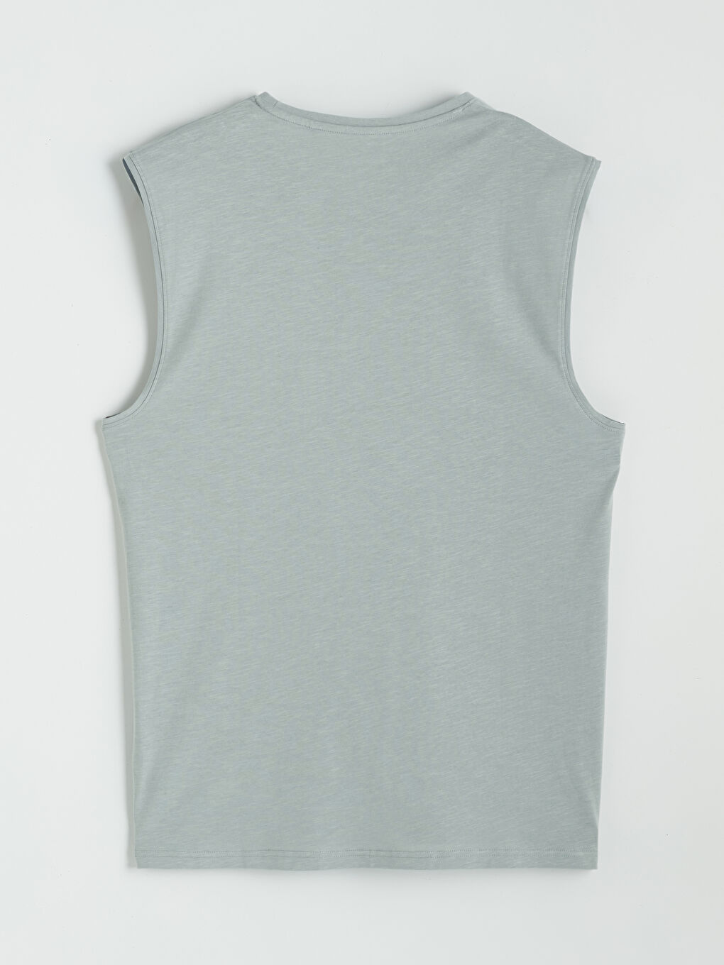 Crew Neck Sleeveless Men's Pyjamas Top-6