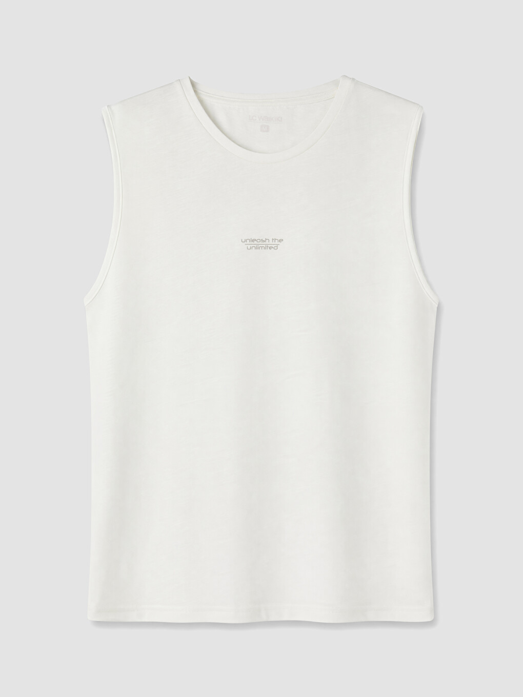 Crew Neck Printed Men's Tank Top