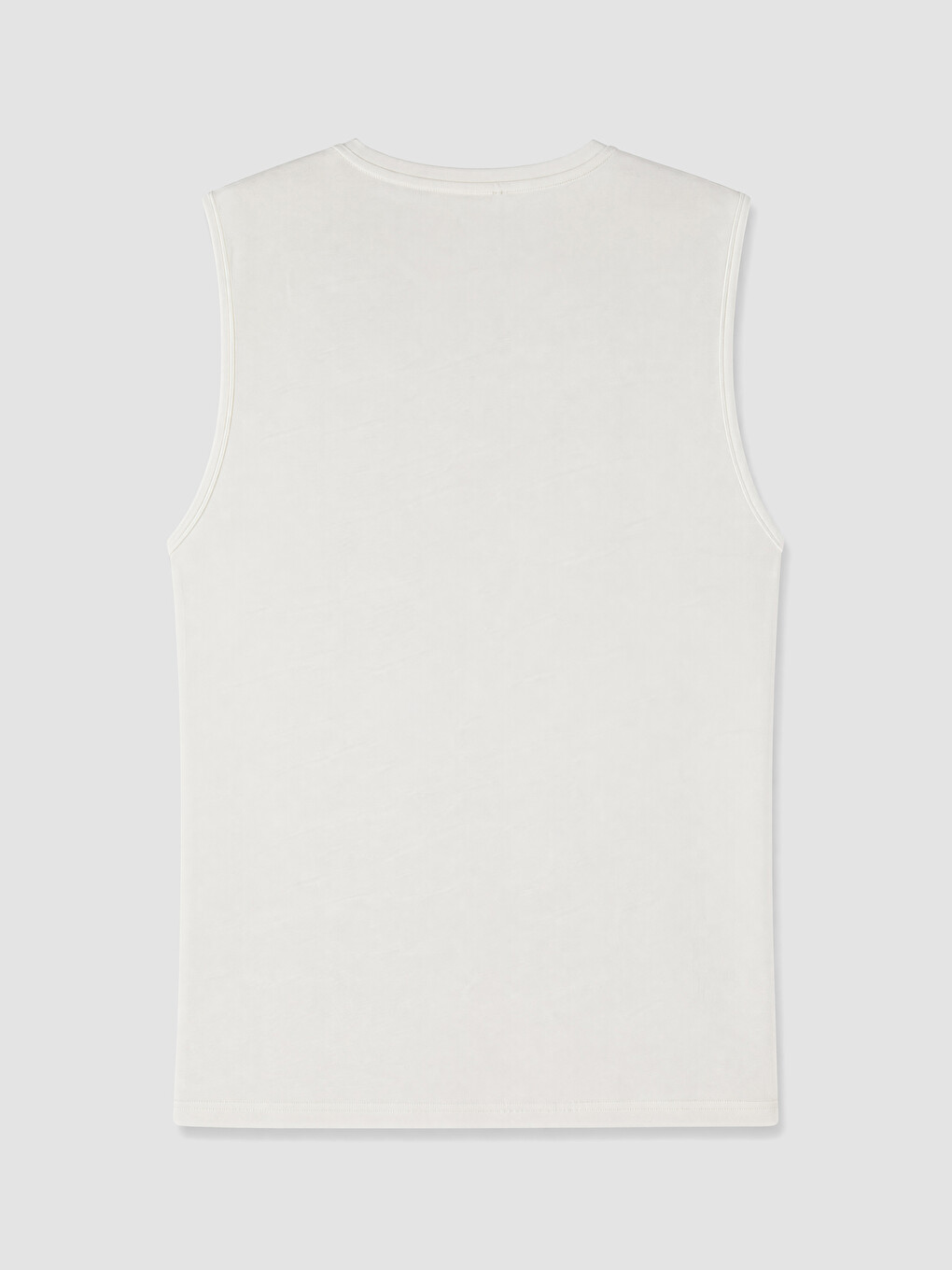 Crew Neck Printed Men's Tank Top-1