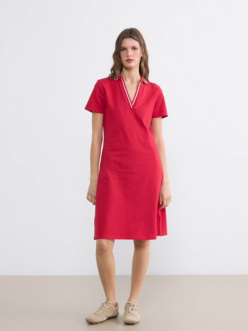 CRVENA haljina Žena-1