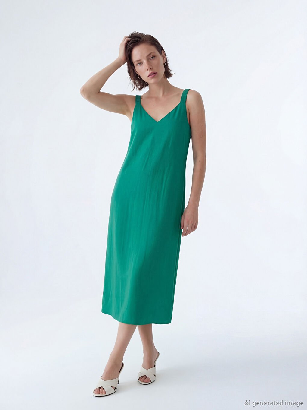 Woman GREEN Dress