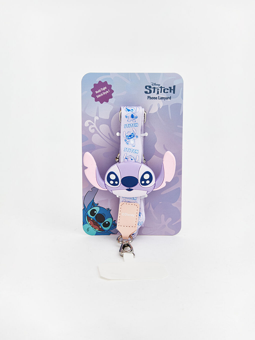 Stitch Baskılı Telefon Askısı