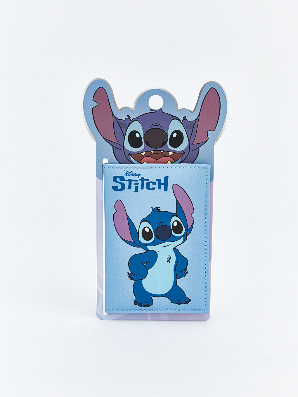 Karışık Stitch Baskılı Pasaport Kılıfı