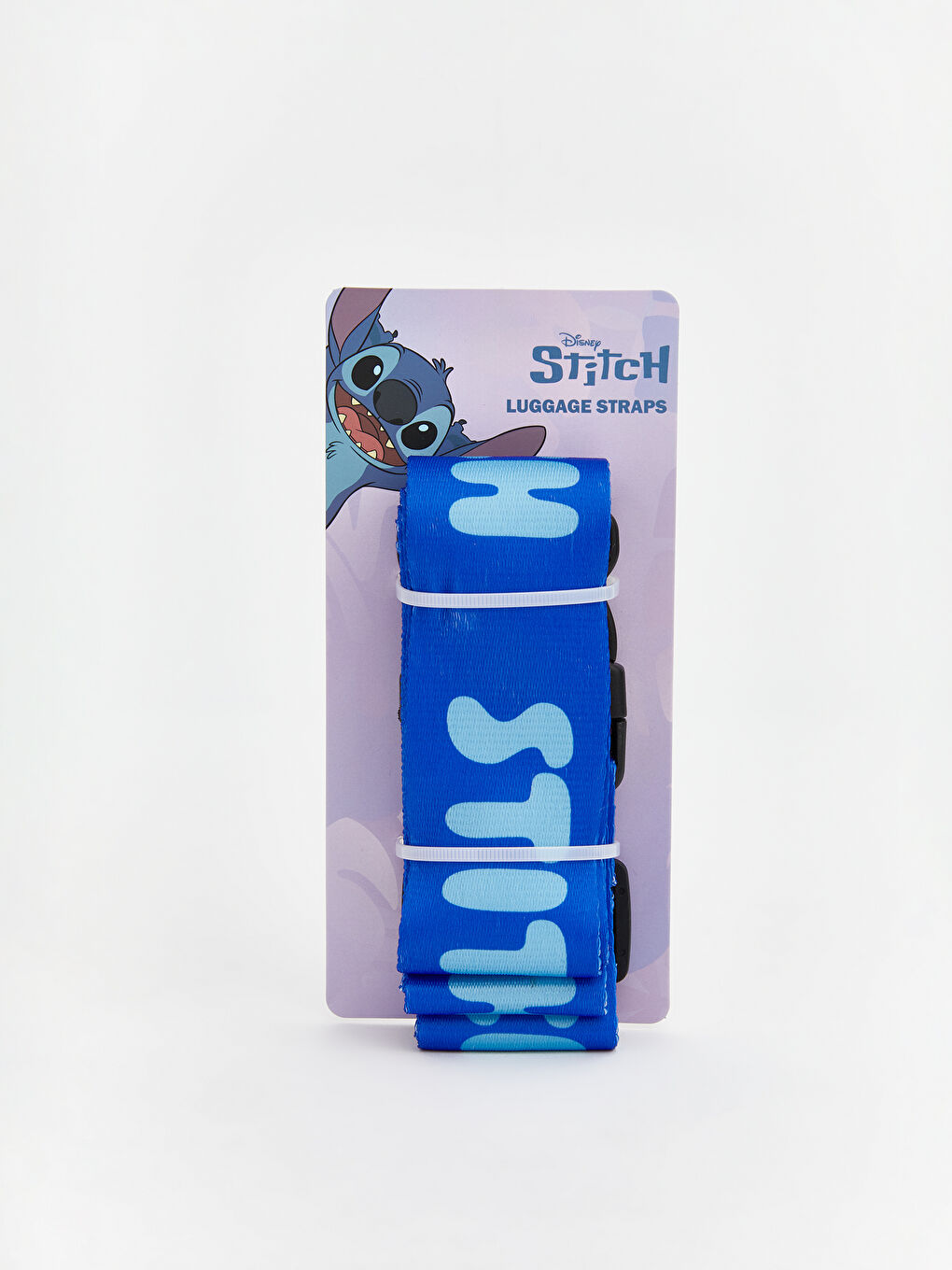 Karışık Stitch Figürlü Valiz Kemer Askısı