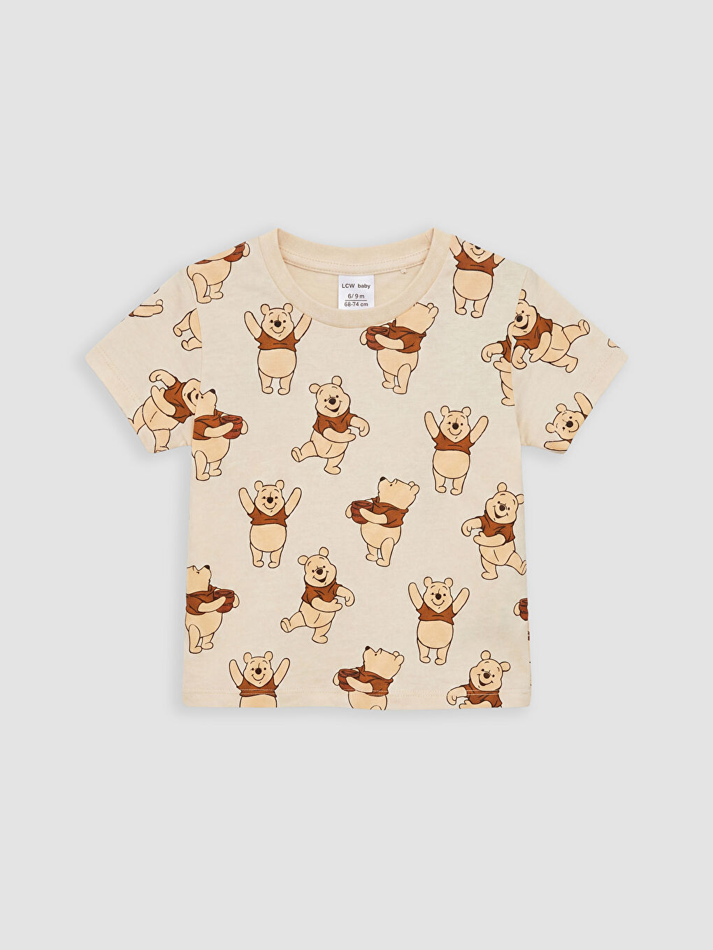 Baby Boy BEIGE Shortie Pyjama Set-1