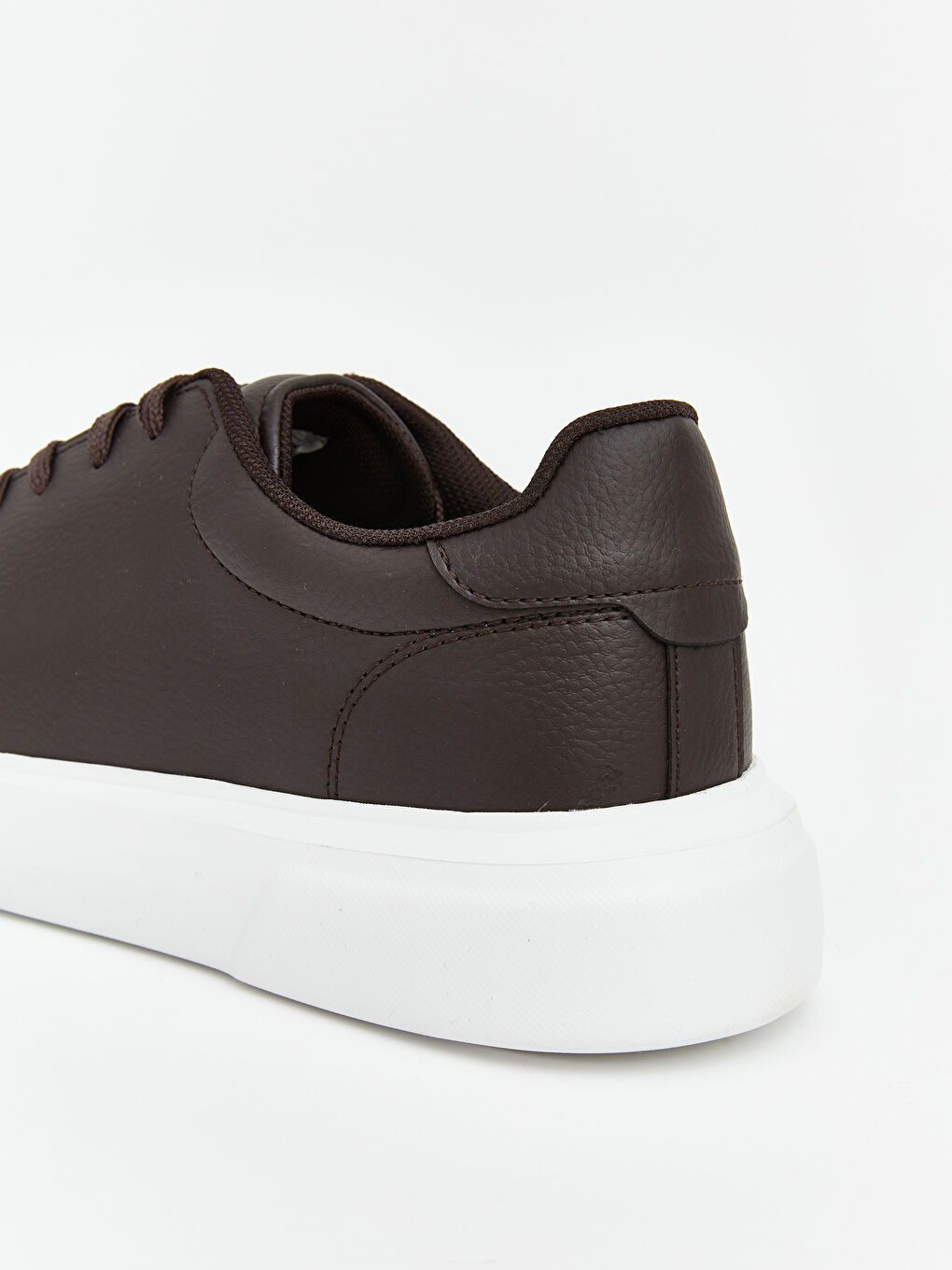 Kahverengi Bağcıklı Erkek Spor Ayakkabı-4