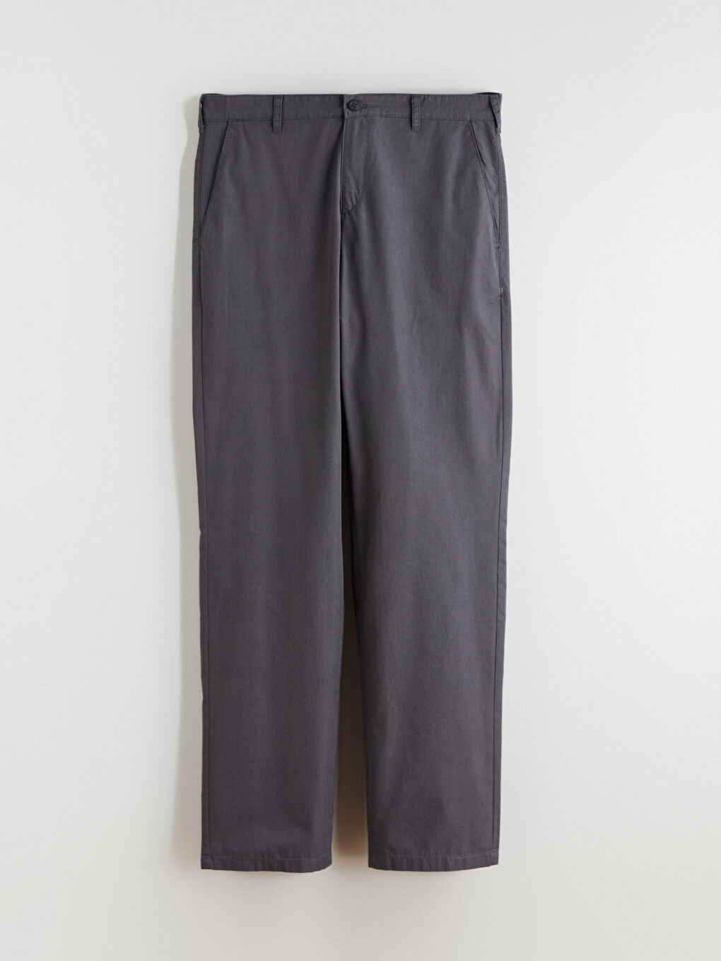 Antrasit Rahat Kalıp Erkek Chino Pantolon-4