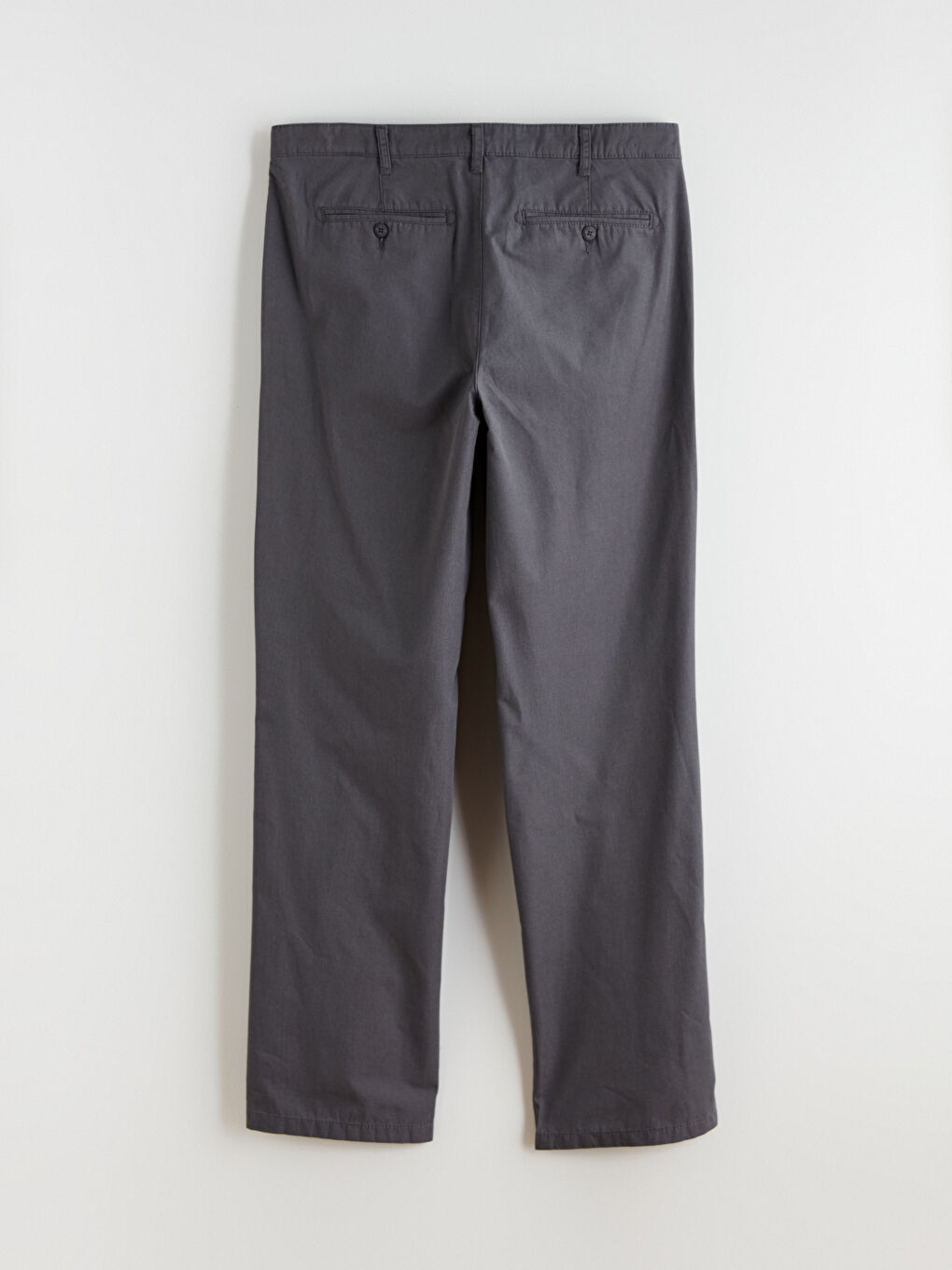 Antrasit Rahat Kalıp Erkek Chino Pantolon-5