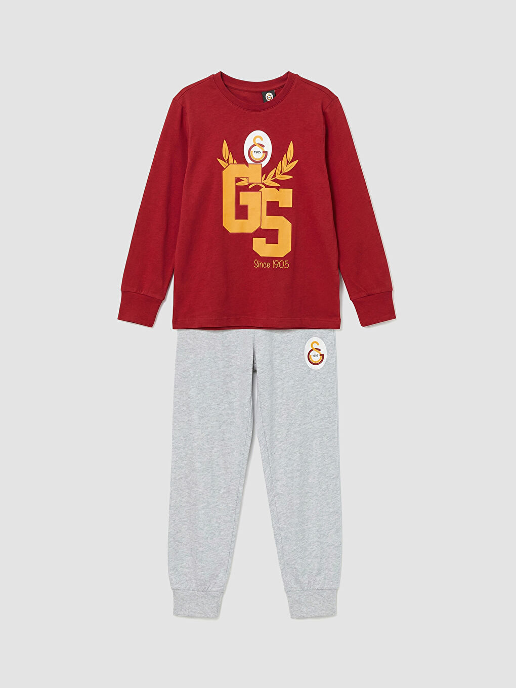 Kırmızı Galatasaray Baskılı Erkek Çocuk Pijama Takım