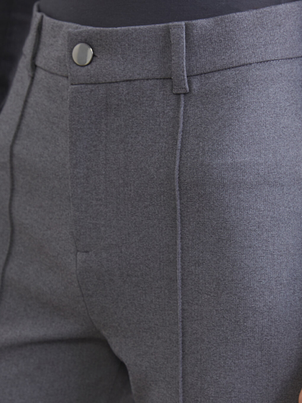 High-Waisted Flare Trousers-2