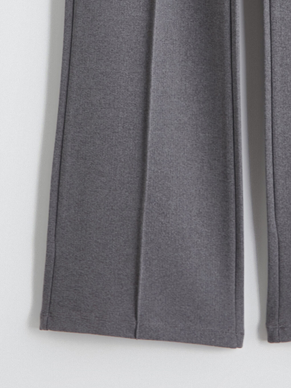 High-Waisted Flare Trousers-5