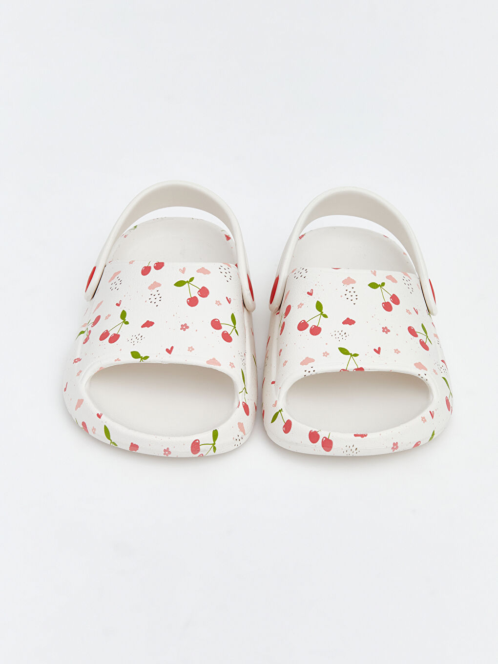 Узорчатые сандалии для малышек девочек-2