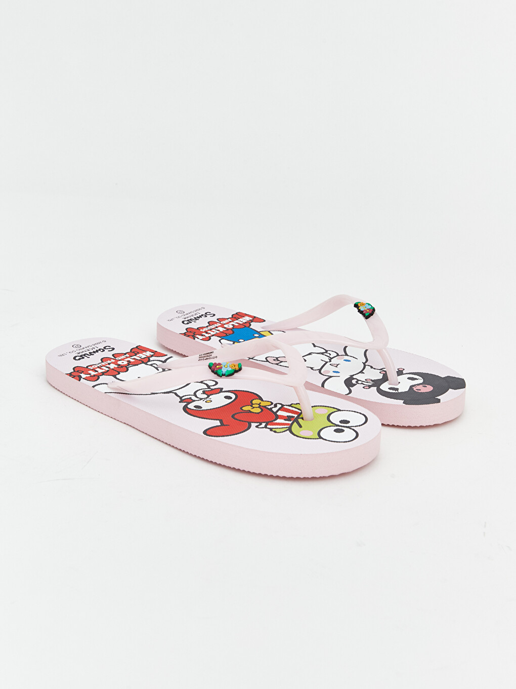 Sanrio Baskılı Kız Çocuk Parmak Arası Terlik