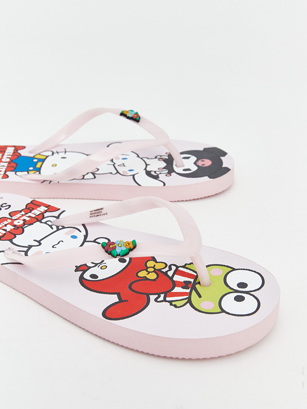 Sanrio Baskılı Kız Çocuk Parmak Arası Terlik-2