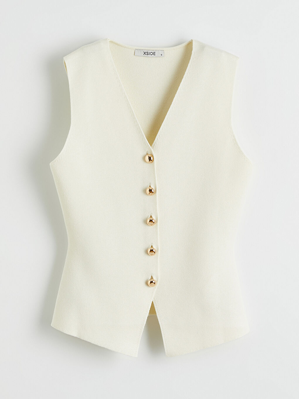 Γυναίκα ΕΚΡΟΥ Γιλέκο-4