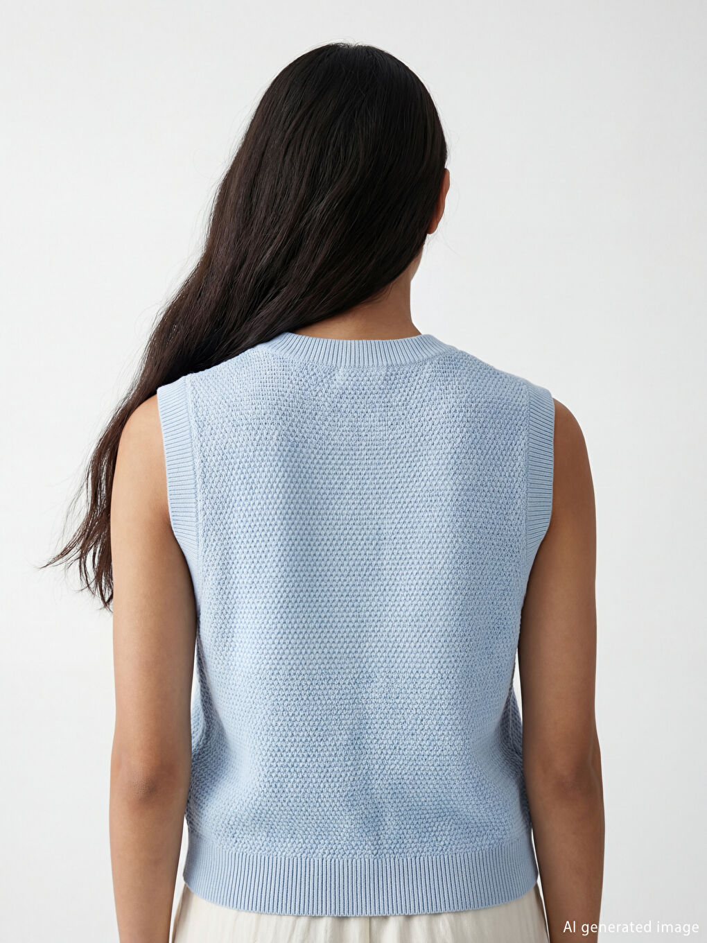 Γυναίκα ΜΠΛΕ Γιλέκο-3