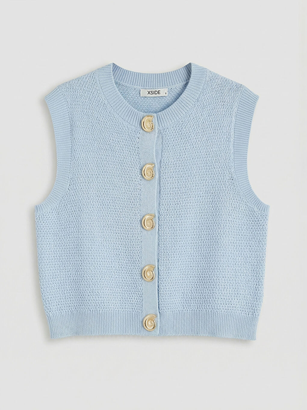 Γυναίκα ΜΠΛΕ Γιλέκο-4