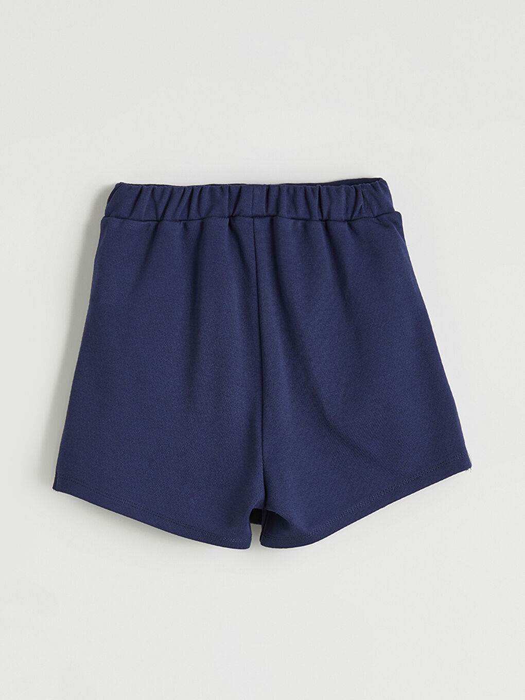 Lacivert Kız Çocuk Şort Etek ve Külotlu Çorap -3