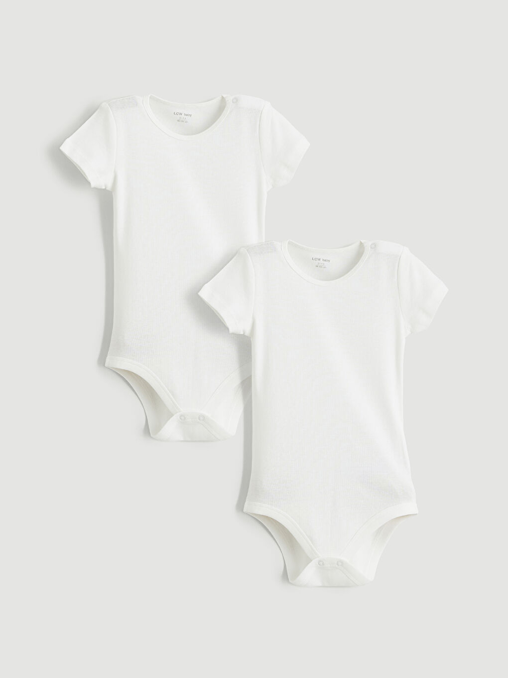 Малышки девочки экрю Боди с заклепками