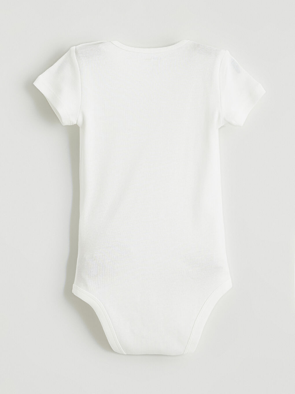 Малышки девочки экрю Боди с заклепками-3