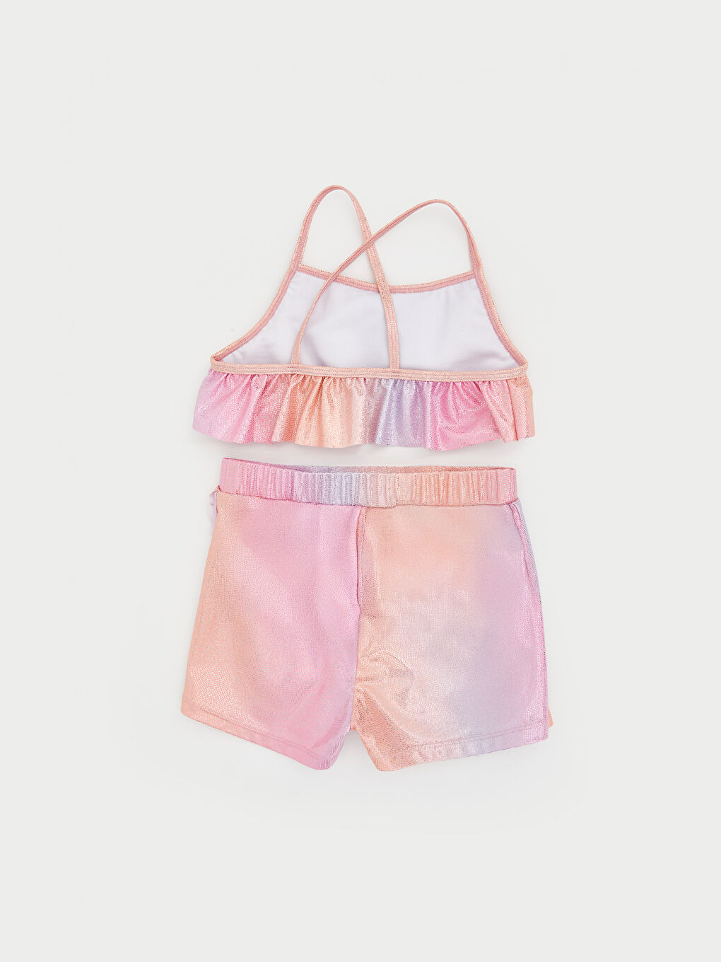 Kız Çocuk Etekli Bikini Takımı-1